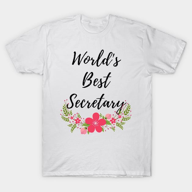 Secretary T-Shirt by Mdath